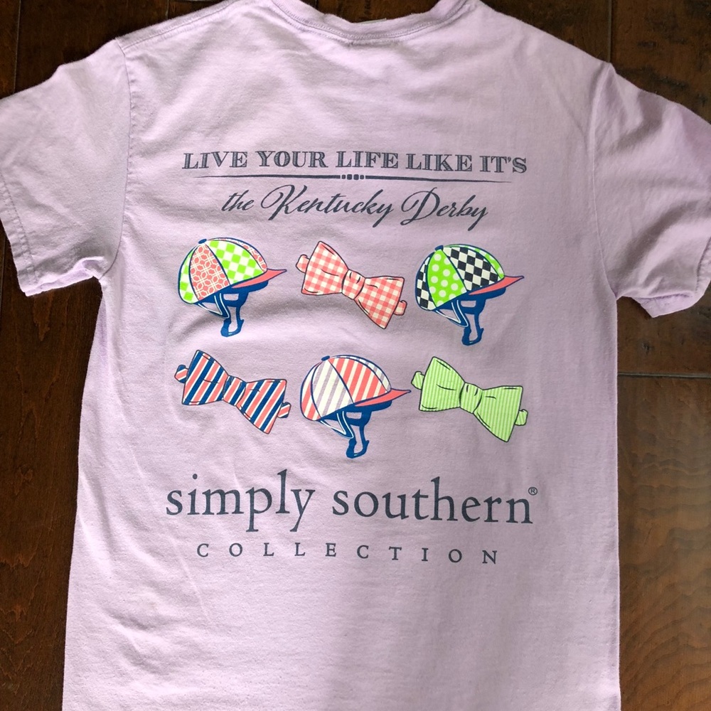 Simply southern lavender color T-shirt